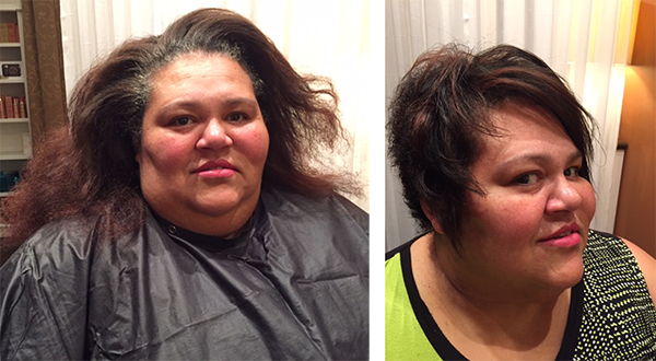 Haircut Before After Maryon Maass